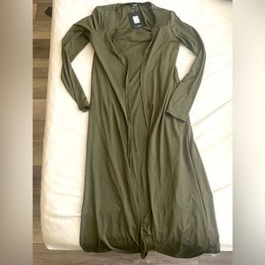 Fashion Nova midi dress with duster